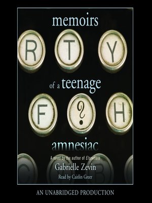 memoirs of a teenage amnesiac ebook free download